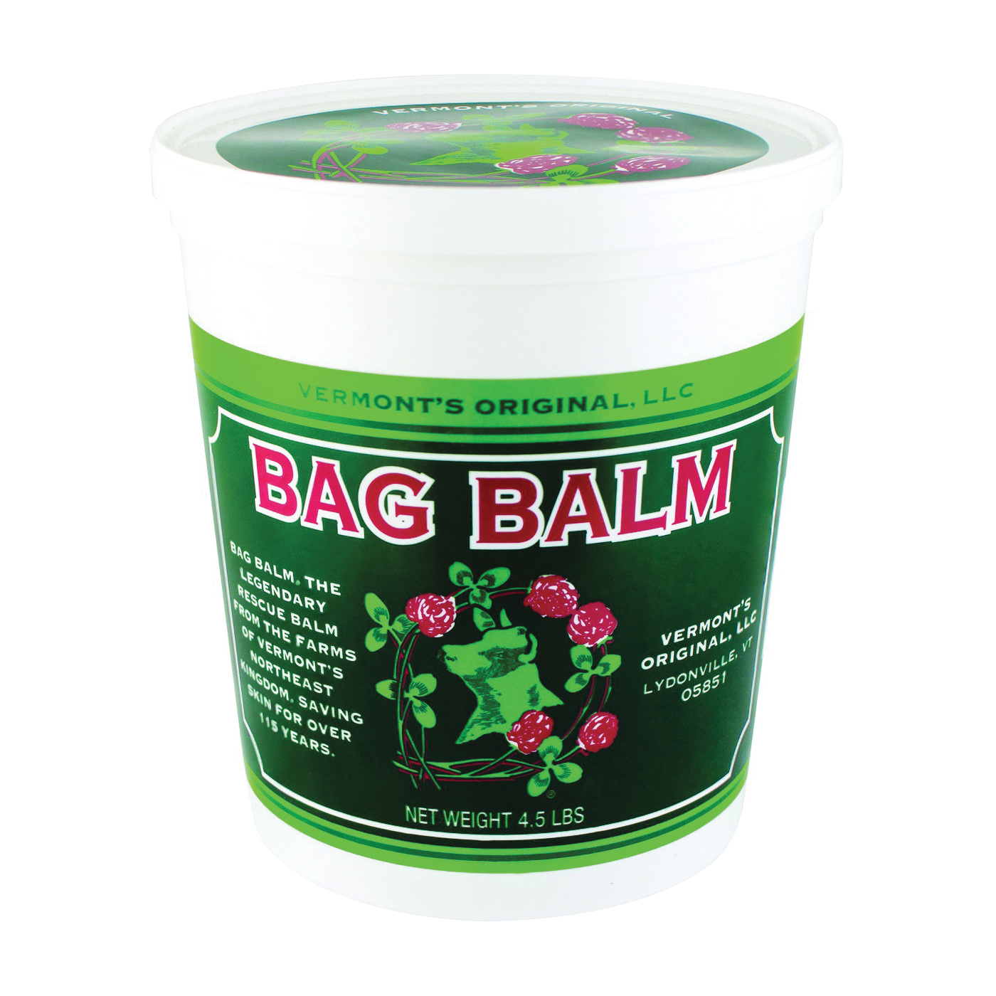 Bag Balm ABBP Udder Care, 4.5 lb, Pail