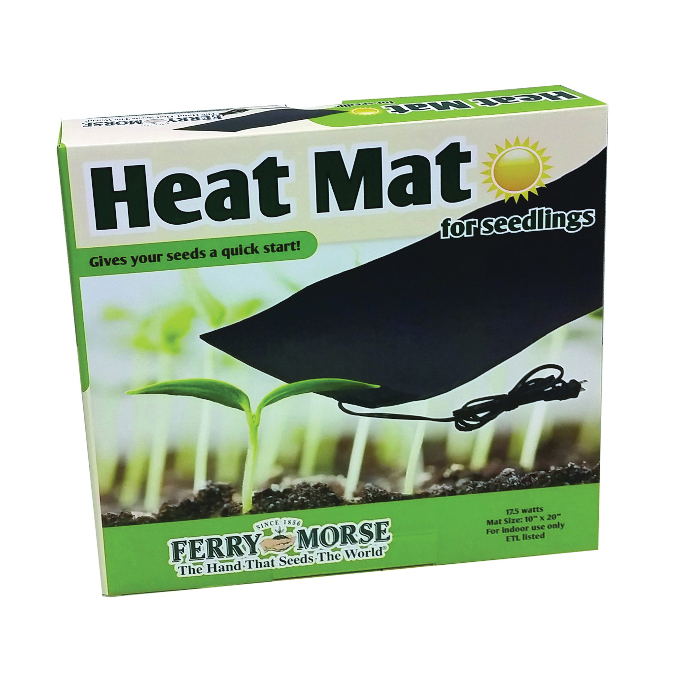 Ferry-Morse KHEATMAT Heat Mat, Black - 1