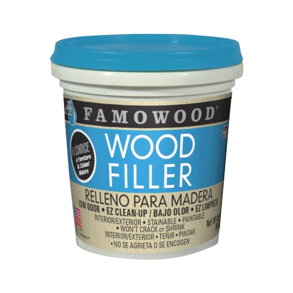 40022134 Wood Filler, Liquid, Paste, Slight, Red Oak, 1 pt