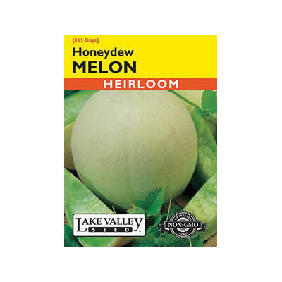 Lake Valley Seed 192 Vegetable Seed, Honeydew Melon, Cucumis Melo