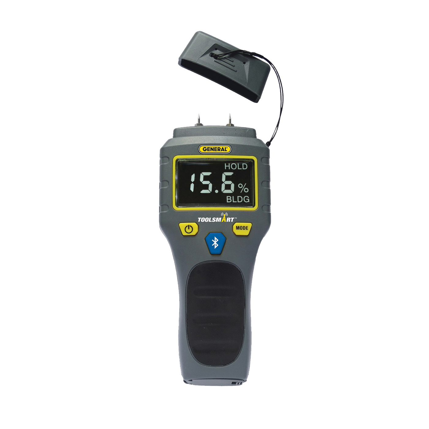 ToolSmart TS06 Moisture Meter, 5 to 50% Wood, 1.5 to 33% Building Materials, 2 % Accuracy, Digital Display