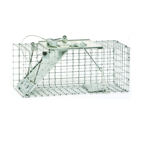 Victor 1083 Animal Trap, 7 in W, 7 in H, Spring-Loaded Door