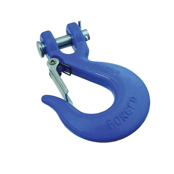 3243BC Series N265-488 Clevis Slip Hook, 5/16 in, 3900 lb Working Load, Steel, Blue