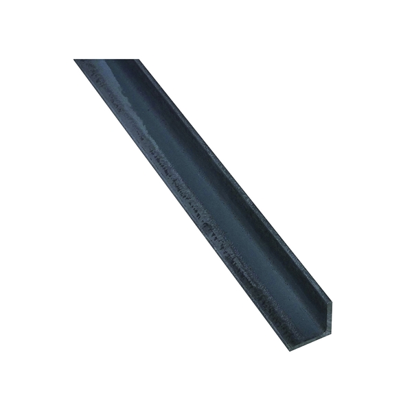 4059BC Series N316-133 Angle Stock, 1-1/2 in L Leg, 36 in L, 3/16 in Thick, Steel, Plain