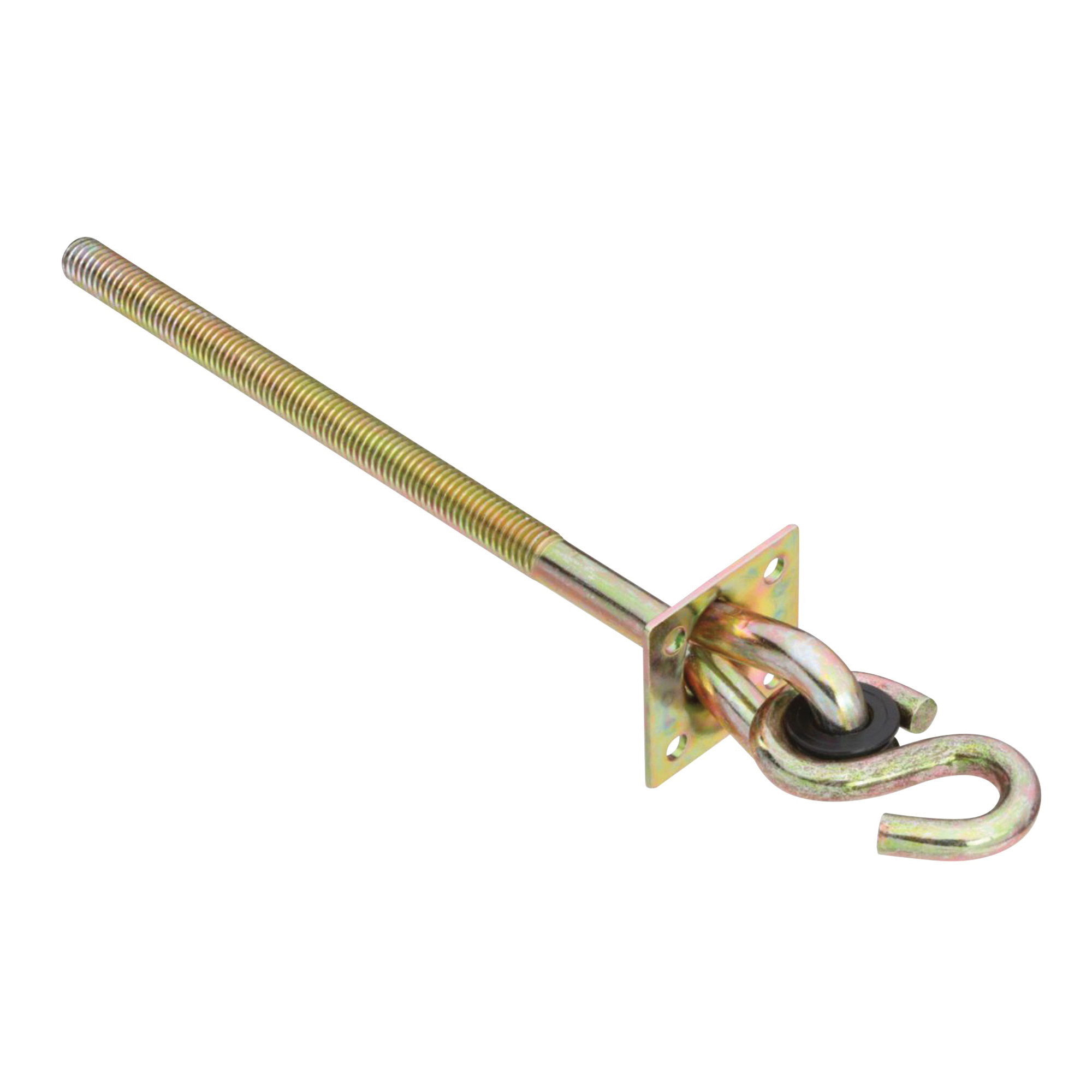 V2039 N264-077 Swing Hook Kit, 0.32 in Opening, Steel, Yellow