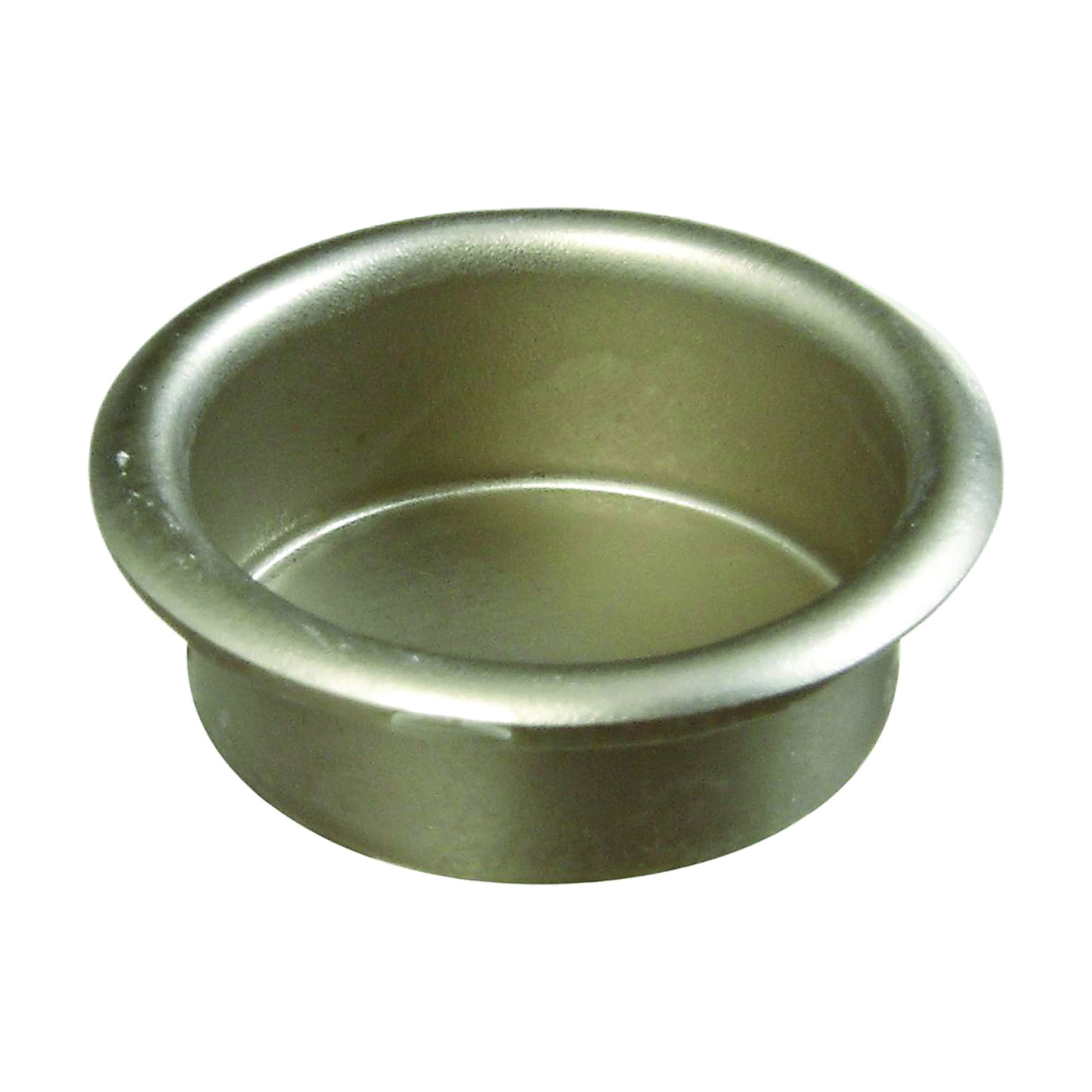 N335-679 Door Cup Pull, Steel, Satin Nickel
