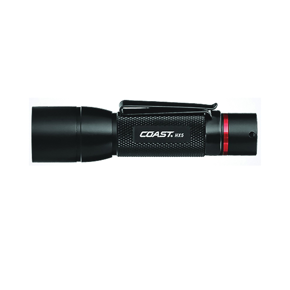 Coast 20769 Slide Focus Flashlight, AA Battery, Alkaline, Lithium-Ion Battery, LED Lamp, 345 Lumens, Flood to Spot Beam - 1