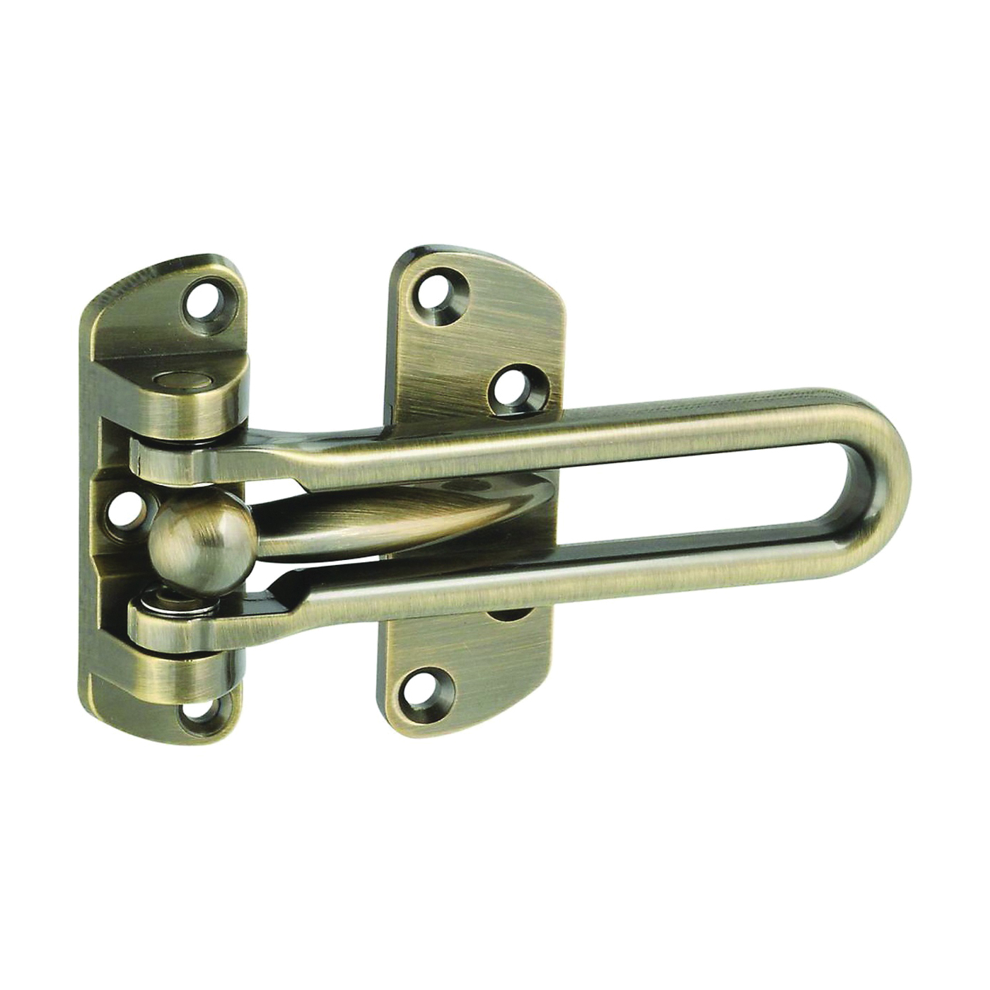 804 Series N335-976 Door Security Guard, Zinc, Antique Brass