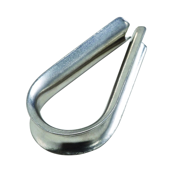 4232BC Series N830-307 Rope Thimble, Stainless Steel