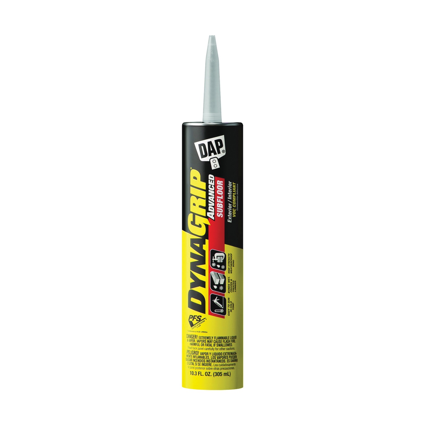 DAP 27516 Construction Adhesive, Light Tan, 10.3 oz Cartridge
