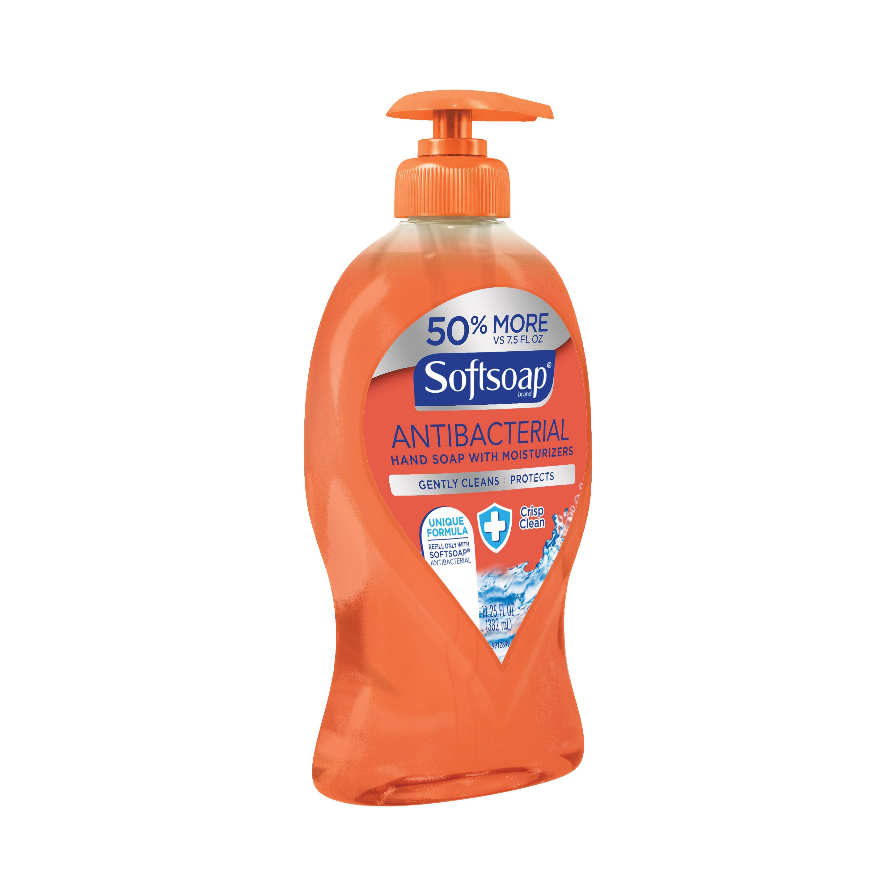 US03562A Hand Soap Orange, Liquid, Orange, Crisp Clean, 11.25 oz Bottle