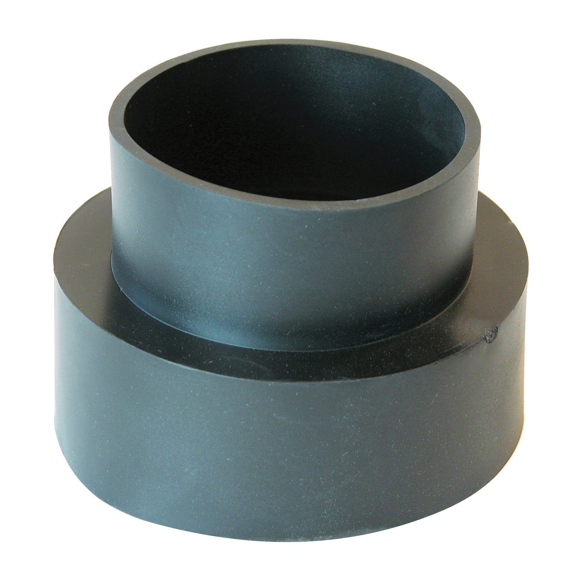 Fernco PDSC-43 Downspout Adapter, Vinyl, Black
