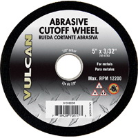 913160OR Type 1 Cut-Off Wheel, 5 in Dia, 3/32 in Thick, 7/8 in Arbor, Premium, Aluminum Oxide Abrasive