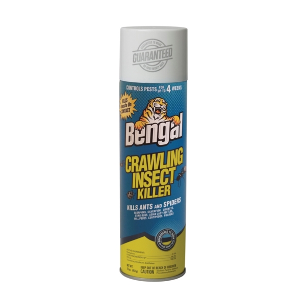 93500 Crawling Insect Killer, Spray Application, Indoor, Outdoor, 16 oz Aerosol Can