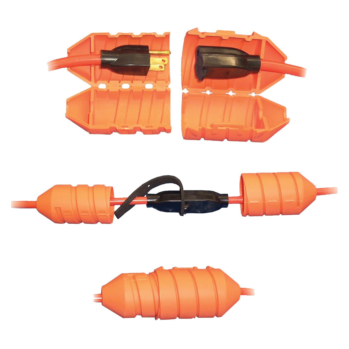 CC-1 Cord Lock, Plastic, Orange