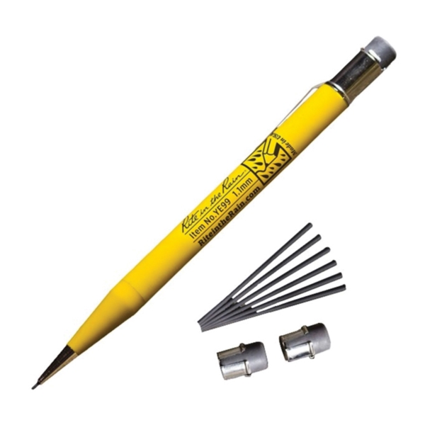 Rite in the Rain YE99 Mechanical Pencil, 1.1 mm Lead, HB #2 Lead, Black Lead, 5-3/4 in L - 1