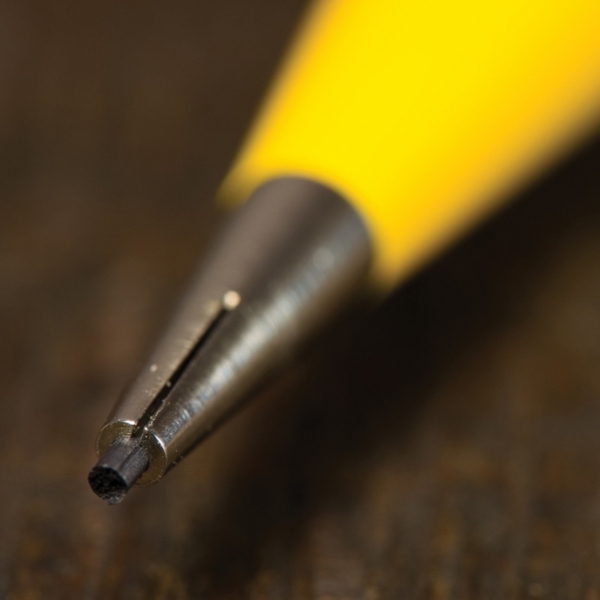Rite in the Rain YE99 Mechanical Pencil, 1.1 mm Lead, HB #2 Lead, Black Lead, 5-3/4 in L - 3