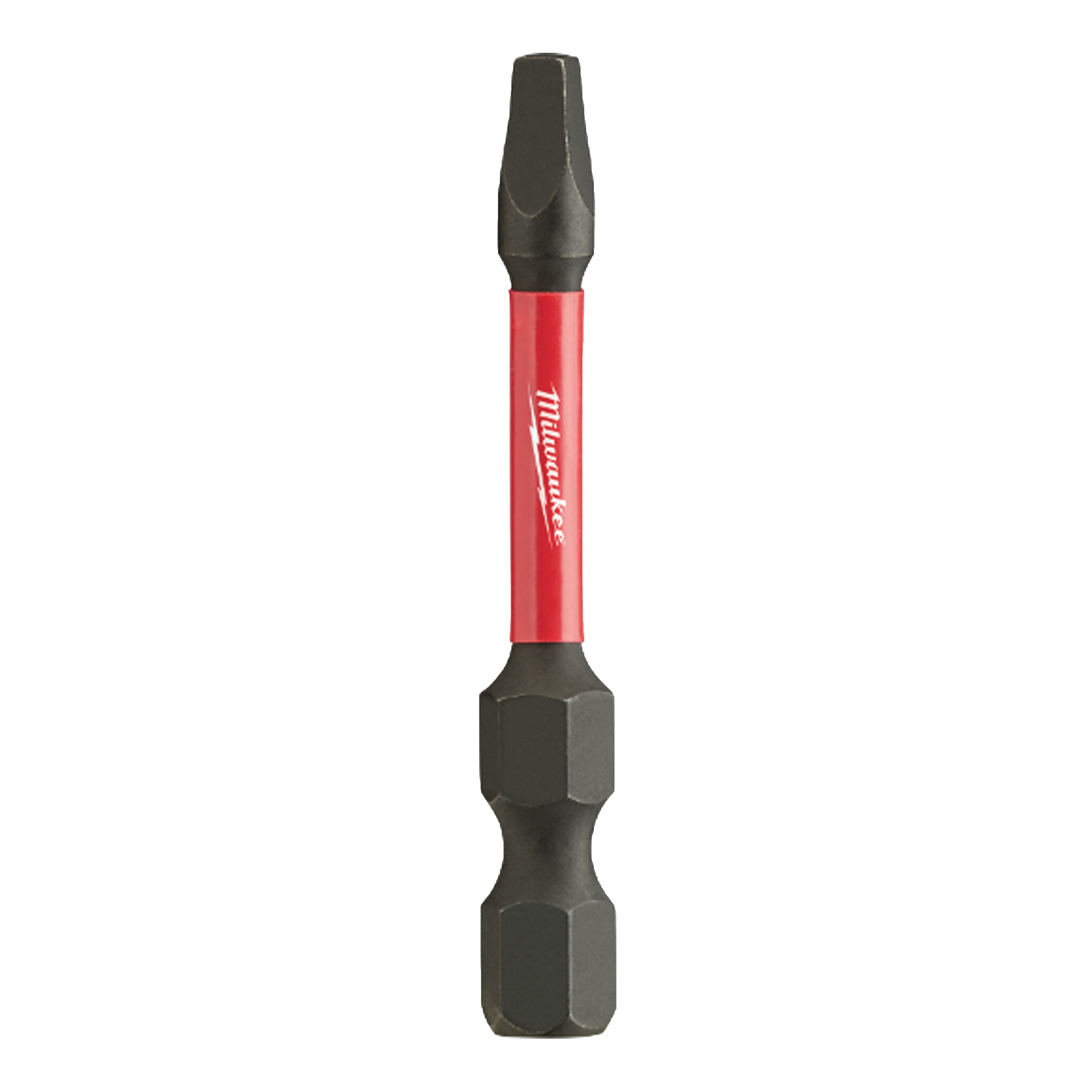 SHOCKWAVE 48-32-4772 Power Bit, #2 Drive, Square Recess Drive, 1/4 in Shank, Hex Shank, 2 in L