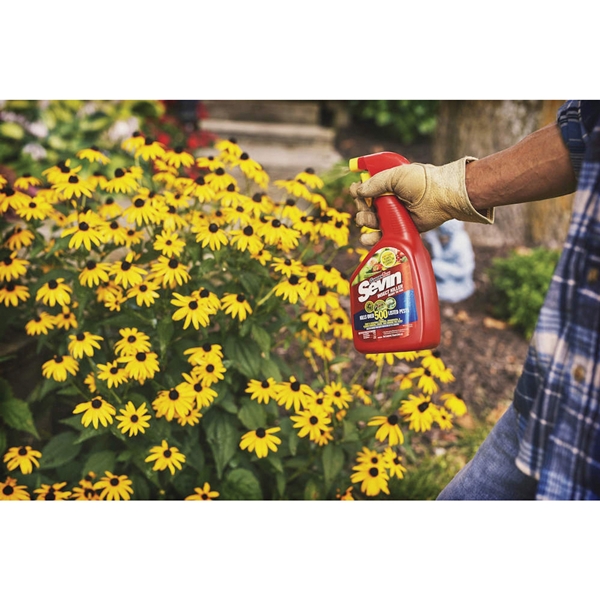Sevin 100536444 Insect Killer, Liquid, Spray, 32 oz Bottle