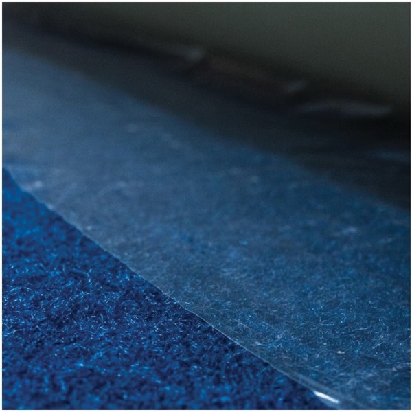 SURFACE SHIELDS CS2450W Carpet Shield, 50 ft L, 24 in W, Acrylic/Polyethylene, Clear - 3