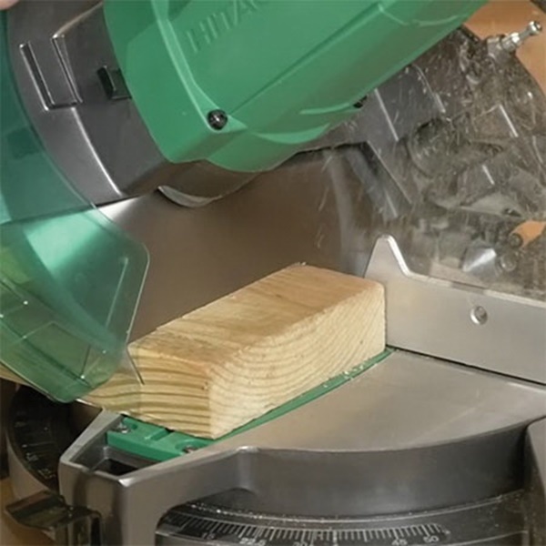 Hitachi C10FCG Compound Miter Saw, Electric, 10 in Dia Blade, 5000 rpm Speed, 52 deg Max Miter Angle - 2