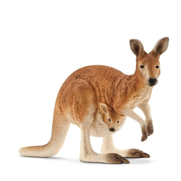 Schleich-S 14756 Figurine, 3 to 8 years, Kangaroo, Plastic