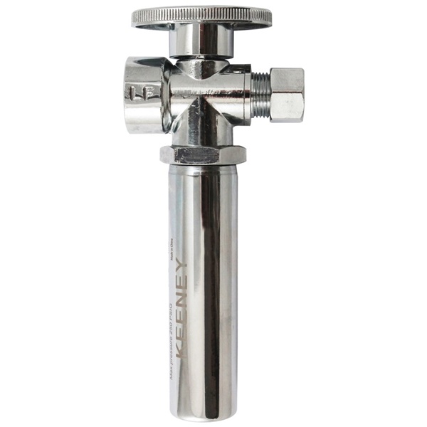 K2058WHALF Straight Valve, 1/2 x 3/8 in Connection, FIP x CTS, 125 psi Pressure, Brass Body