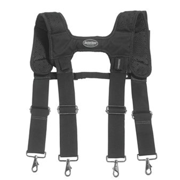 LoadBear Series 57400 Suspender, Fabric, Black