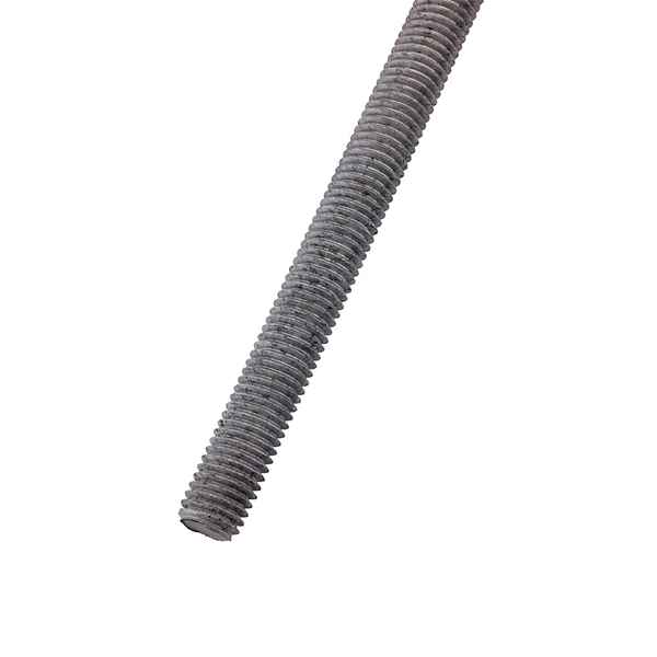 N825-011 Threaded Rod, 5/8-11 Thread, 36 in L, A Grade, Galvanized Steel, UNC Coarse Thread