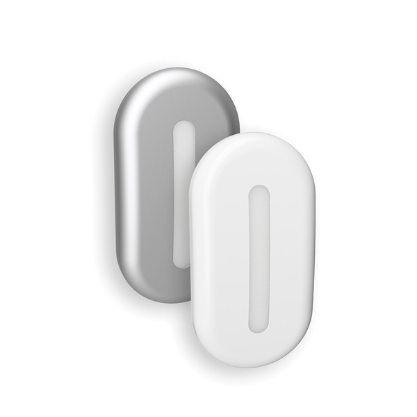 AmerTac Modo Series NL-MODO-N Curve Night Light, 120 V, 0.5 W, LED Lamp, Warm White Light, 1 Lumens, 3000 K Color Temp
