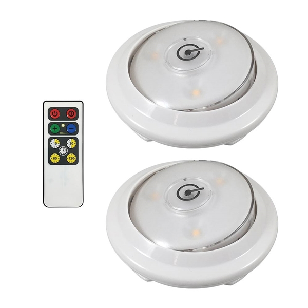 AmerTac LPL622WRC Accent Puck Light, LED Lamp, 55 Lumens, 3000 K Color Temp, White - 2