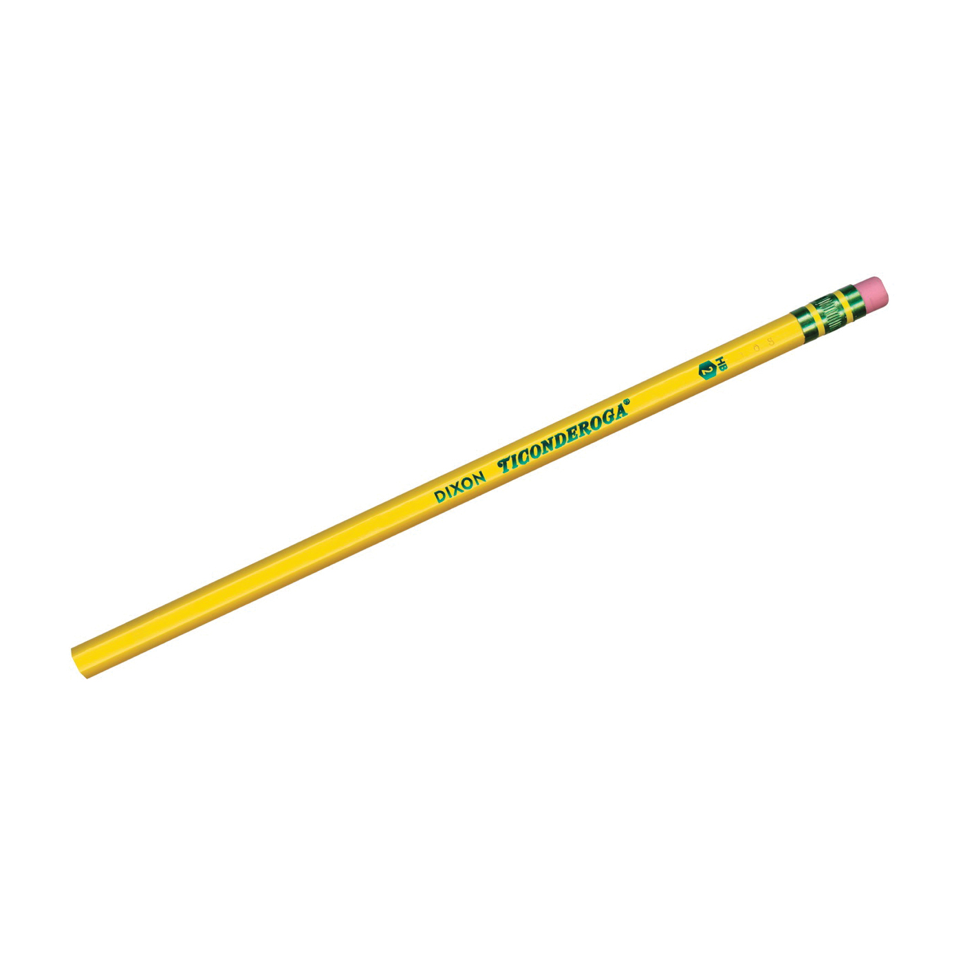 Ticonderoga 13882 Pencil, Soft Lead, Wood Barrel - 1