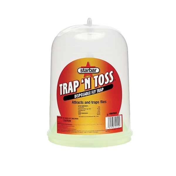 Trap 'N Toss 100520149 Disposable Fly Trap, Granular, Fish