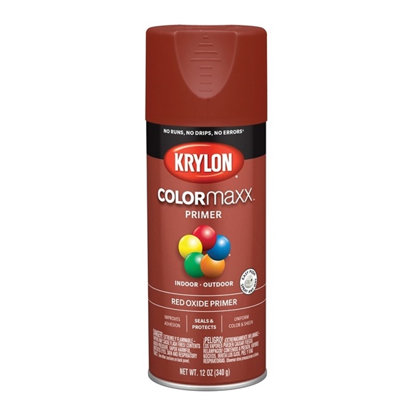 COLORmaxx K05583007 Primer, Red, 12 oz