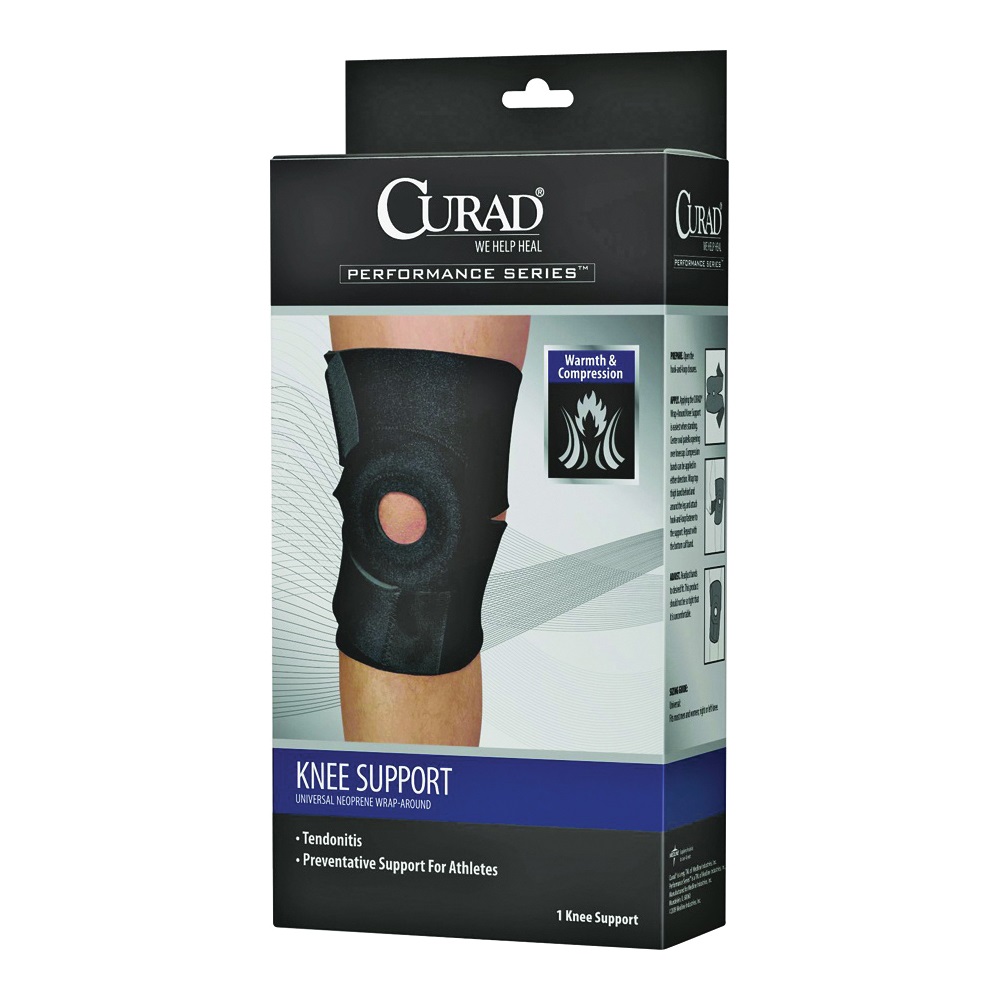 ORT23260D Knee Support, 10-1/4 in L, Neoprene Bandage