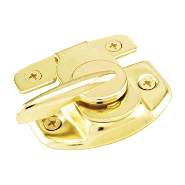 F2527 Window Sash Lock, Steel, Brass