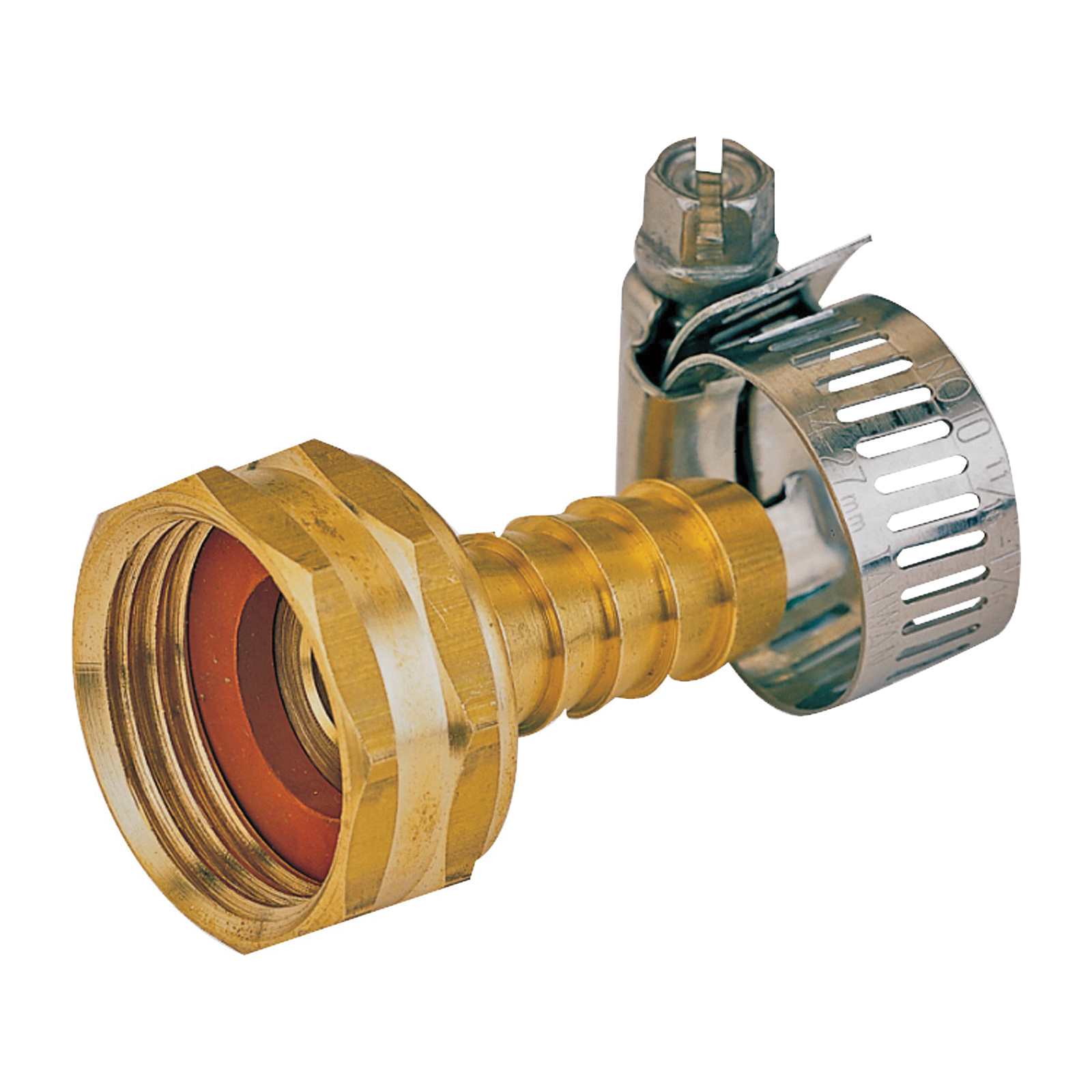 Landscapers Select GB934F3L Hose Coupling, 1/2 in, Female, Brass, Brass