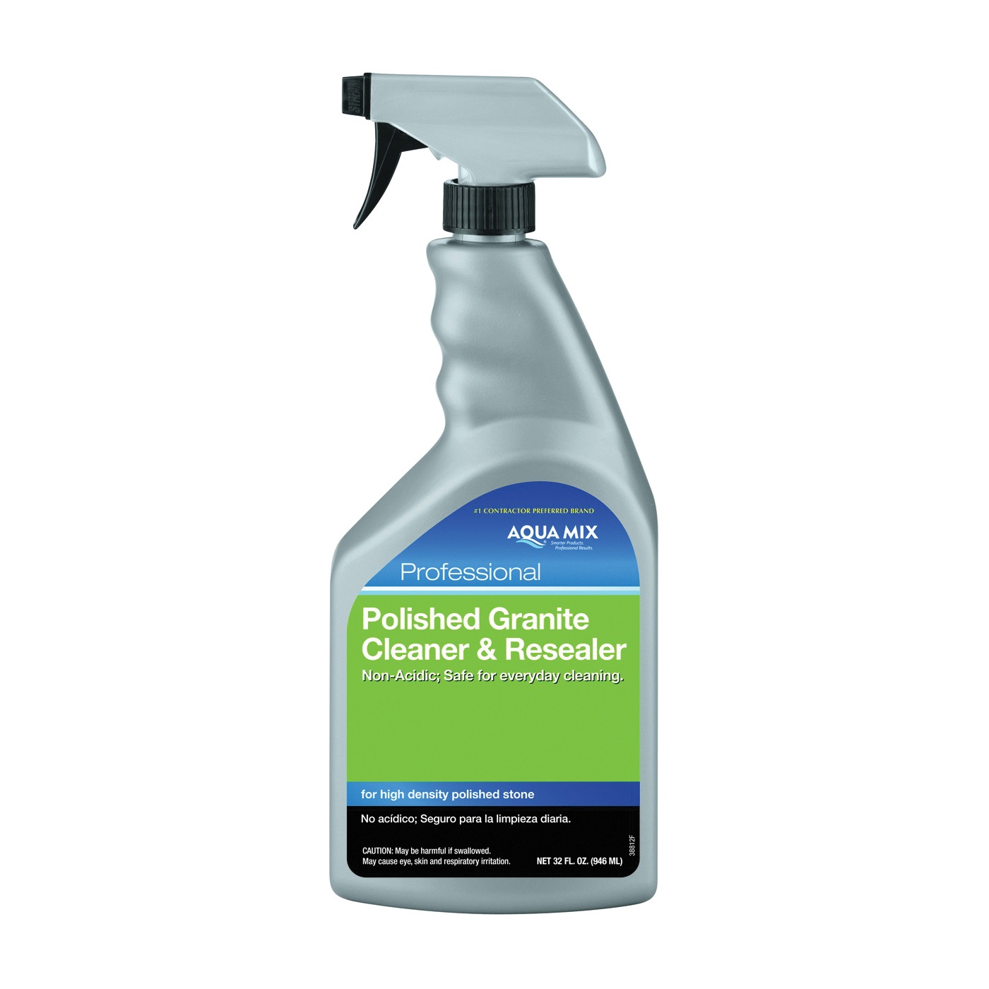 Custom AMGCRQT Cleaner and Resealer, 1 qt, Spray Bottle, Liquid, Characteristic, Clear - 1