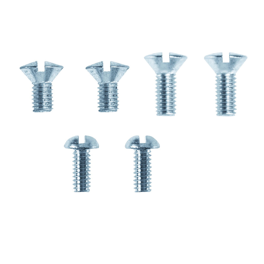 88355 Faucet Handle Screw Kit, Stainless Steel, Chrome Plated