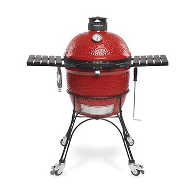 Classic II KJ23RHC Grill, 256 sq-in Primary Cooking Surface, 660 sq-in Secondary Cooking Surface, Red