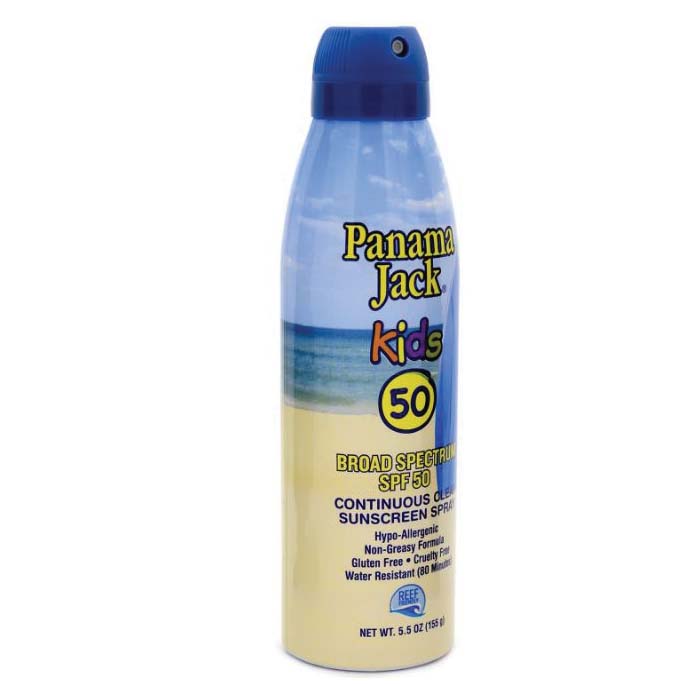 Panama Jack 4350 Continuous Spray Kids Sunscreen, 5.5 oz Bottle - 3