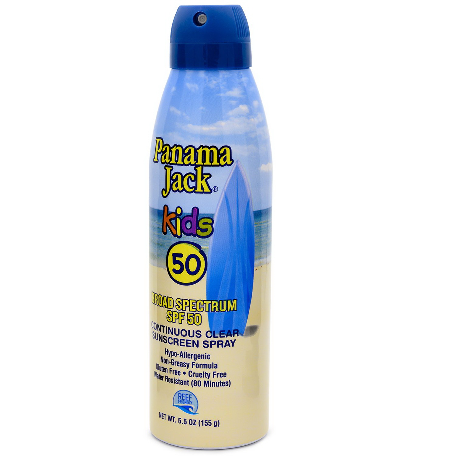 Panama Jack 4350 Continuous Spray Kids Sunscreen, 5.5 oz Bottle - 4