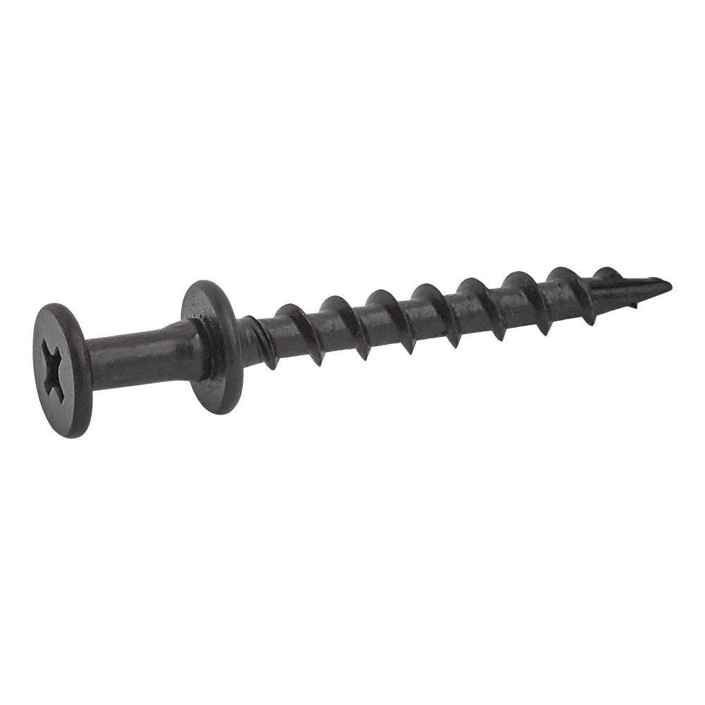 Bear Claw N260-124 Hanger, 30 lb in Drywall, 100 lb in Stud, Steel, Black Oxide, 11/32 in Projection