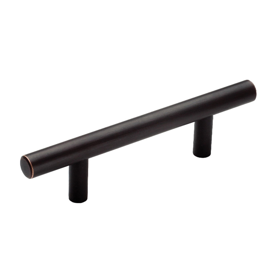 5PK40515ORB Cabinet Pull, 5-3/8 in L Handle, Carbon Steel, Oil-Rubbed Bronze