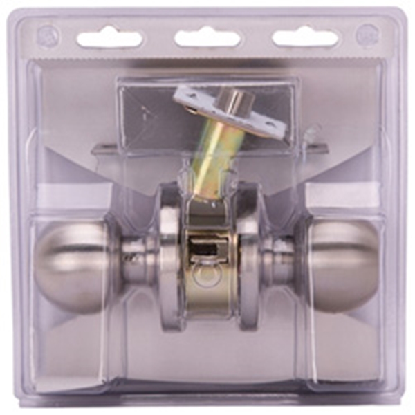 Prosource C368BV-PS Knob Set, 2 Grade, Ball Knob Handle, Keyed Different Key, Stainless Steel, Stainless Steel - 3