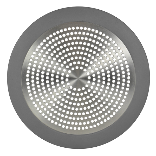 10895 Shower Strainer, Stainless Steel, Brushed Nickel, For: 5-3/4 in Pipes