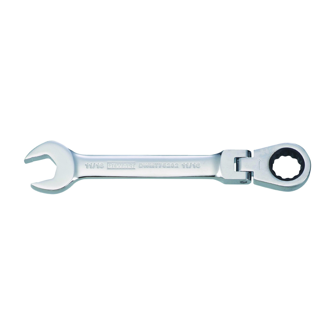 DWMT75202OSP Combination Wrench, SAE, 11/16 in Head, 7-15/32 in L