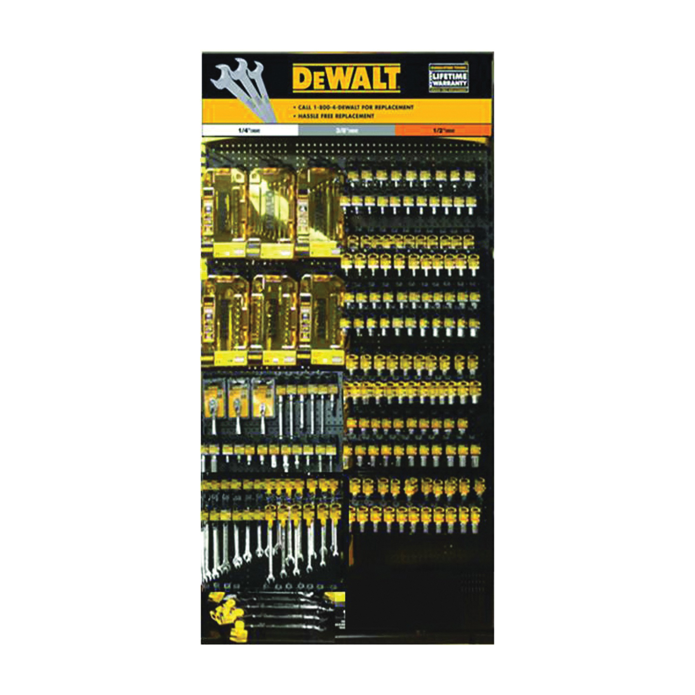 DeWALT DWMT74206 Socket Set, Specifications: 3/8 in Drive Size