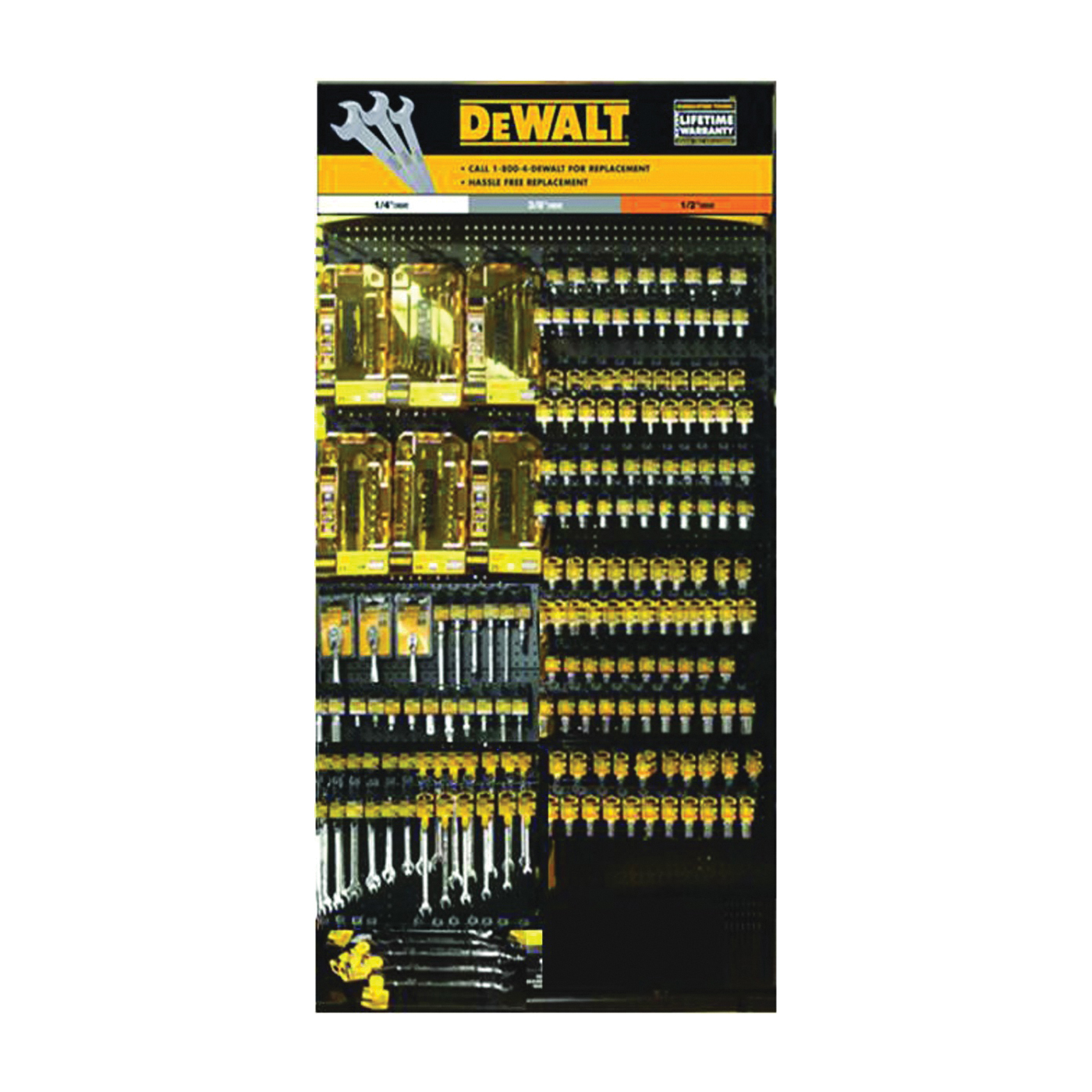 DeWALT DWMT74211 Socket Set, Specifications: 1/2 in Drive Size