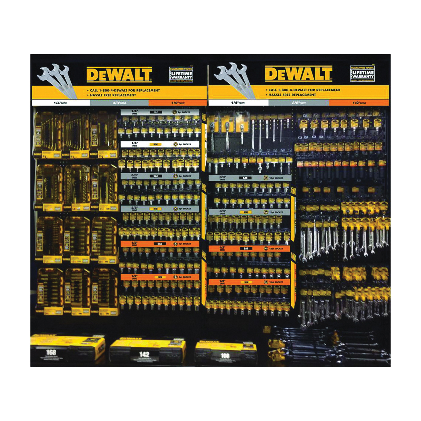 DeWALT DWMT74222 Socket Set, Specifications: 3/4 in Drive Size